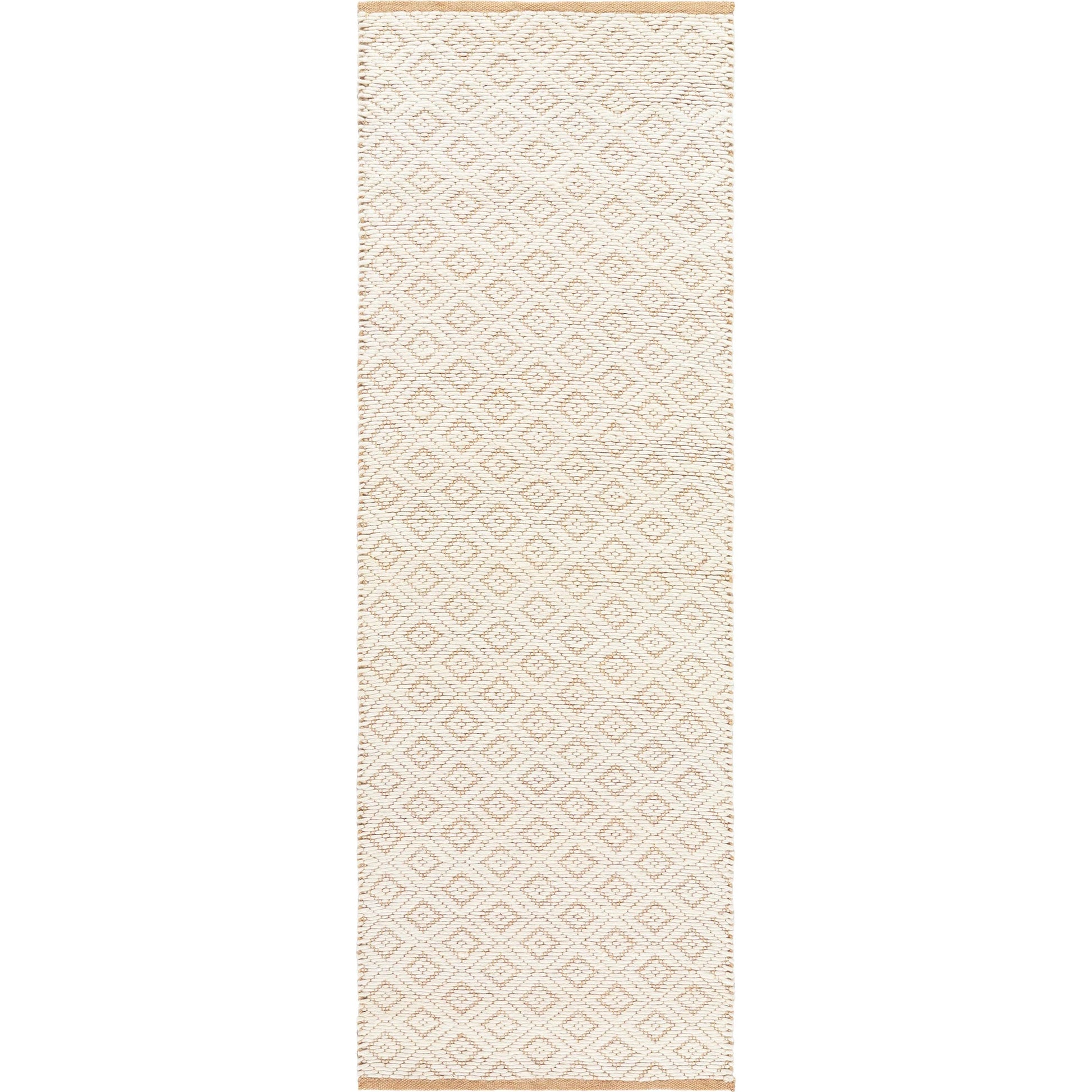 Ahlat Rug - 32454 by Livabliss in mustard, cream. Made from main: 70% wool, main: 30% cotton in a unique style.