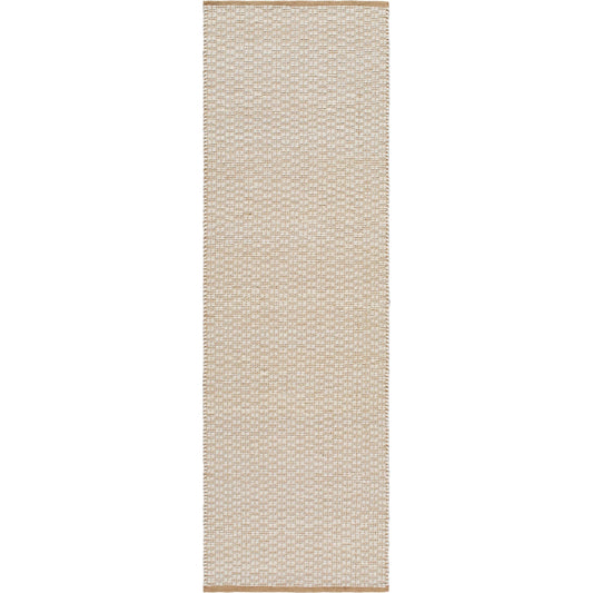 Ahlat Rug - 32455 by Livabliss in mustard, cream. Made from main: 70% wool, main: 30% cotton in a unique style.