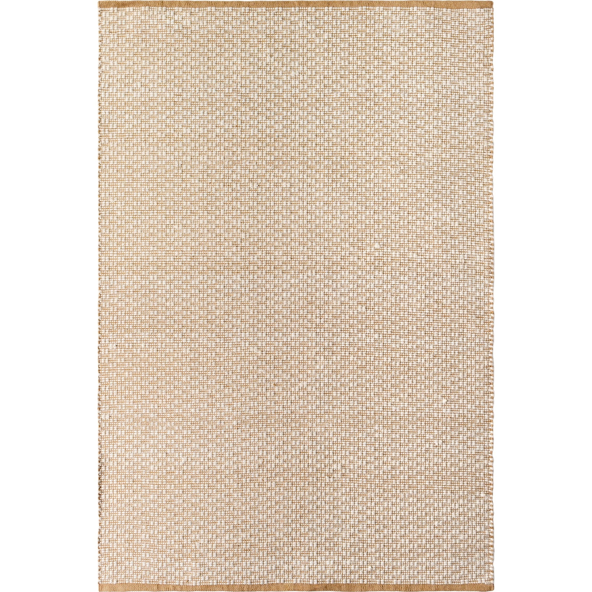 Ahlat Rug - 32455 by Livabliss in mustard, cream. Made from main: 70% wool, main: 30% cotton in a unique style.