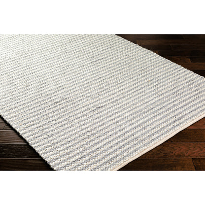 Ahlat Rug - 32456 by Livabliss in light blue, cream. Made from main: 80% wool, main: 20% cotton in a unique style.