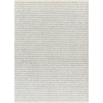 Ahlat AHT-2303 Rug by Livabliss in light blue, cream. Made from main: 80% wool, main: 20% cotton in a unique style.