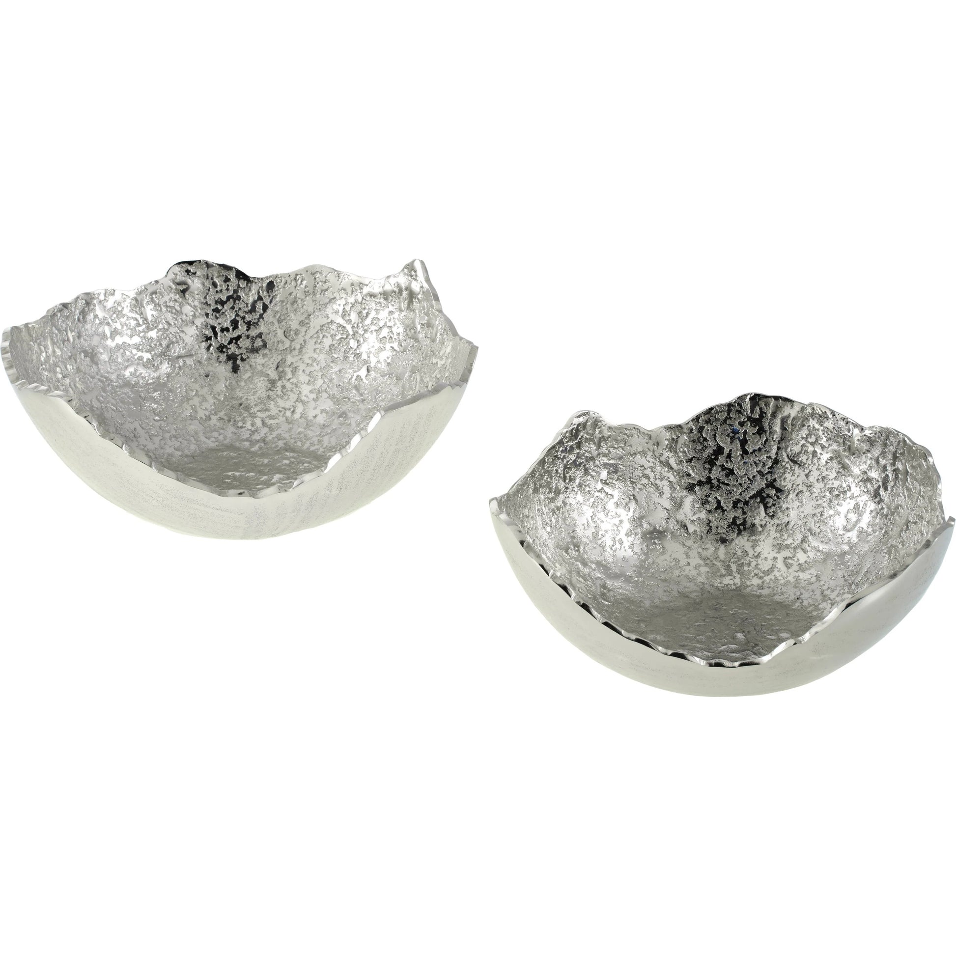 Anhui Decorative Bowl - 540583 (Set of 2) by Surya. Made from aluminum in a modern style.