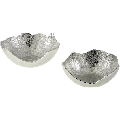 Anhui Decorative Bowl - 540583 (Set of 2) by Surya. Made from aluminum in a modern style.