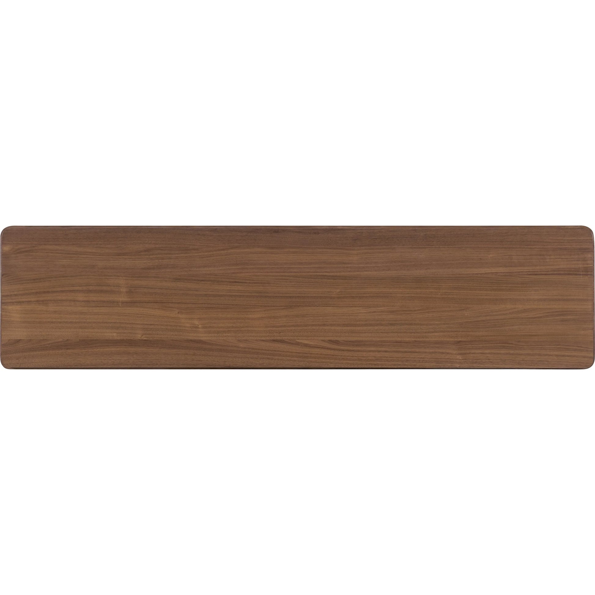 Eleana Buffet by Hooker Furniture in light caramel, quartered walnut veneers, sunlit bronze metal. Made from walnut veneers in a traditional style.