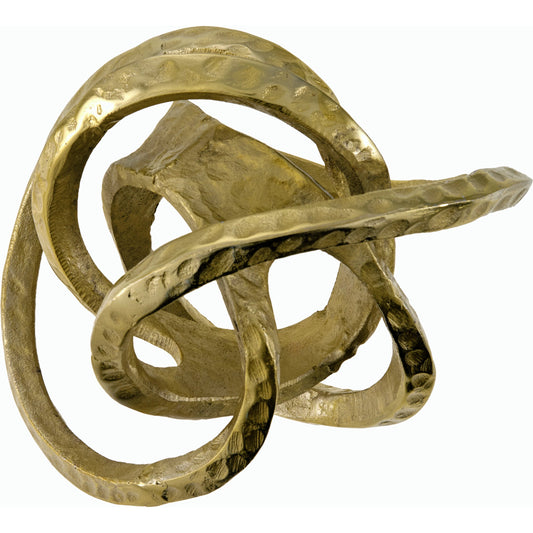 Zahira Decorative Sculpture - 540650 by Surya. Made from aluminum in a modern style.