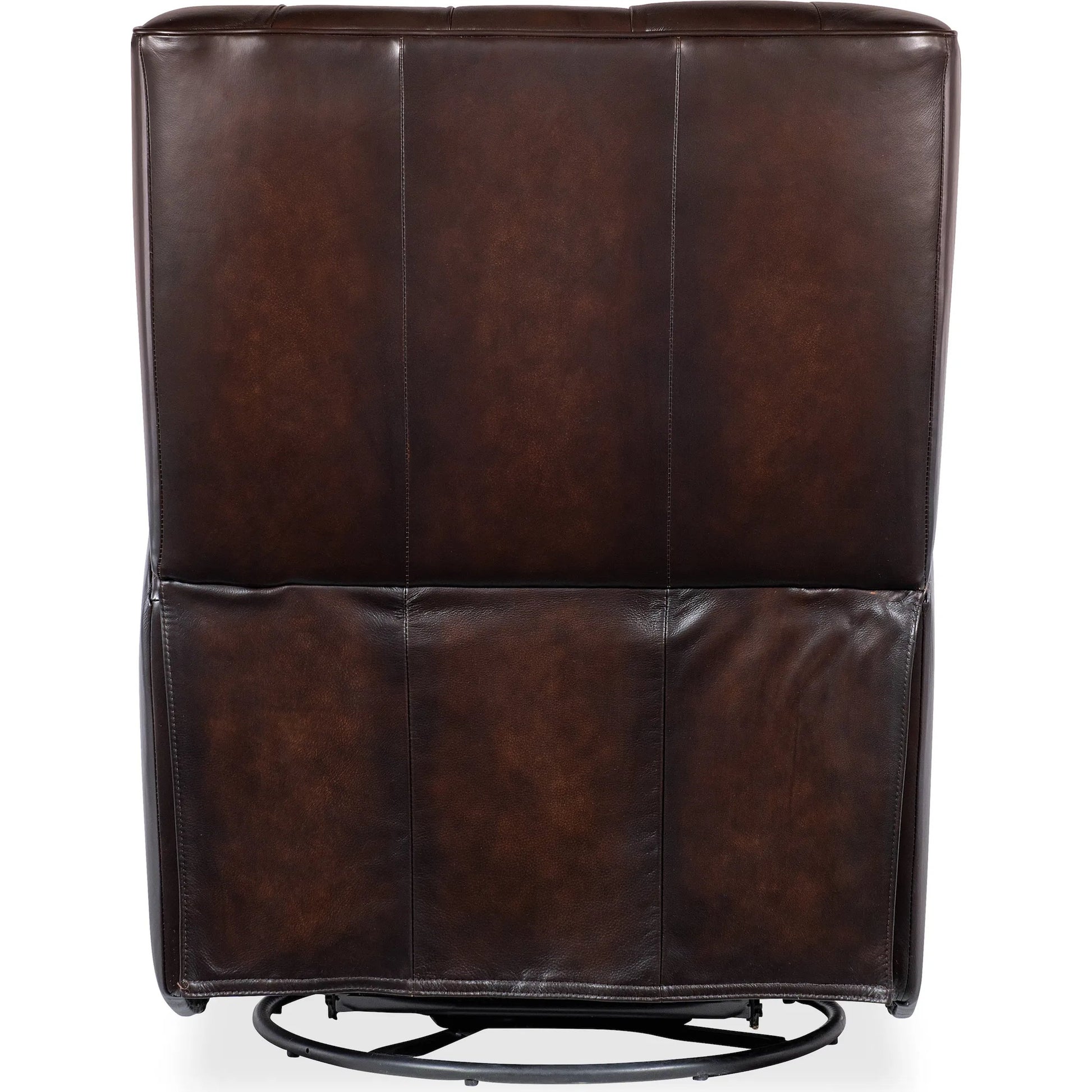 Henderson Power Swivel Glider Recliner by Hooker Furniture in dark brown. Made from unique in a traditional style.