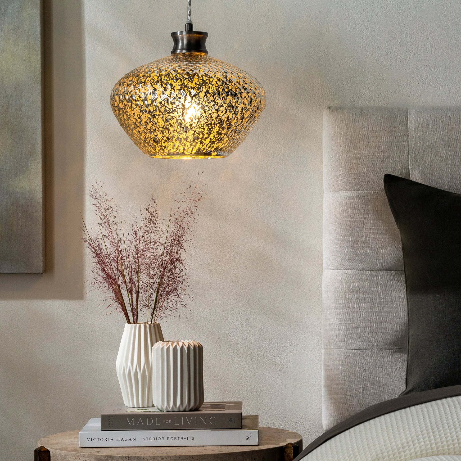 Ailani - 24770 by Surya in silver nickel and antiquedpolished. Made from glass, metal, plastic in a transitional style.