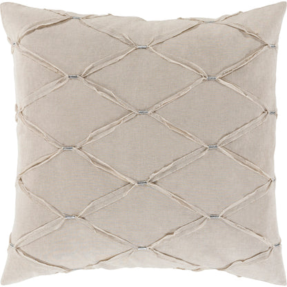 Aiken Pilliow - 13086 by Surya. Made from front: 55% cotton, 45% linen, back: 55% cotton in a modern style.