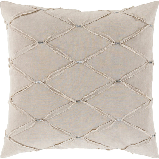 Aiken Pilliow - 13086 by Surya. Made from front: 55% cotton, 45% linen, back: 55% cotton in a modern style.