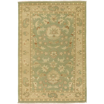 Ainsley Rug - 2248 by Surya in sage green. Made from 100% new zealand wool in a unique style.