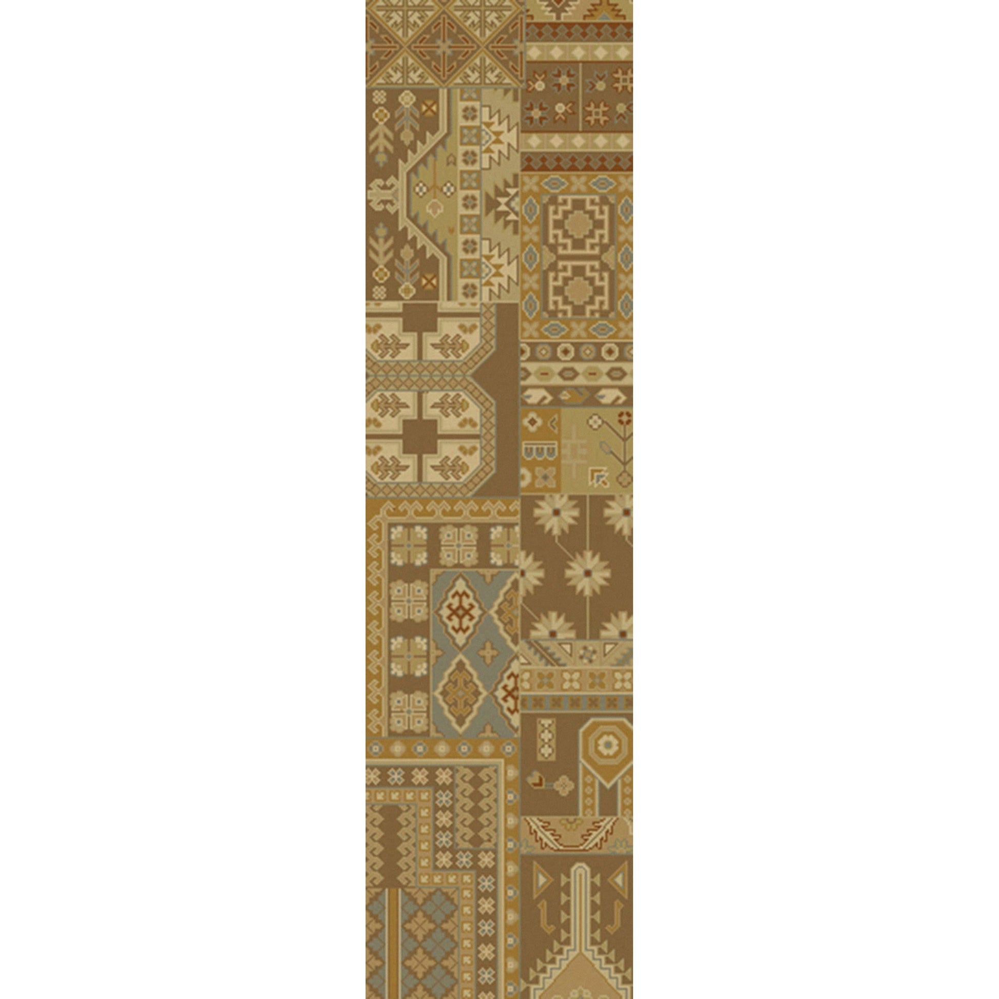 Ainsley Rug - 1674 by Surya in rust, medium brown, mustard, sage, light brown. Made from 100% new zealand wool in a unique style.