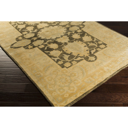 Ainsley Rug - 1675 by Surya in olive, ivory, wheat. Made from 100% new zealand wool in a unique style.