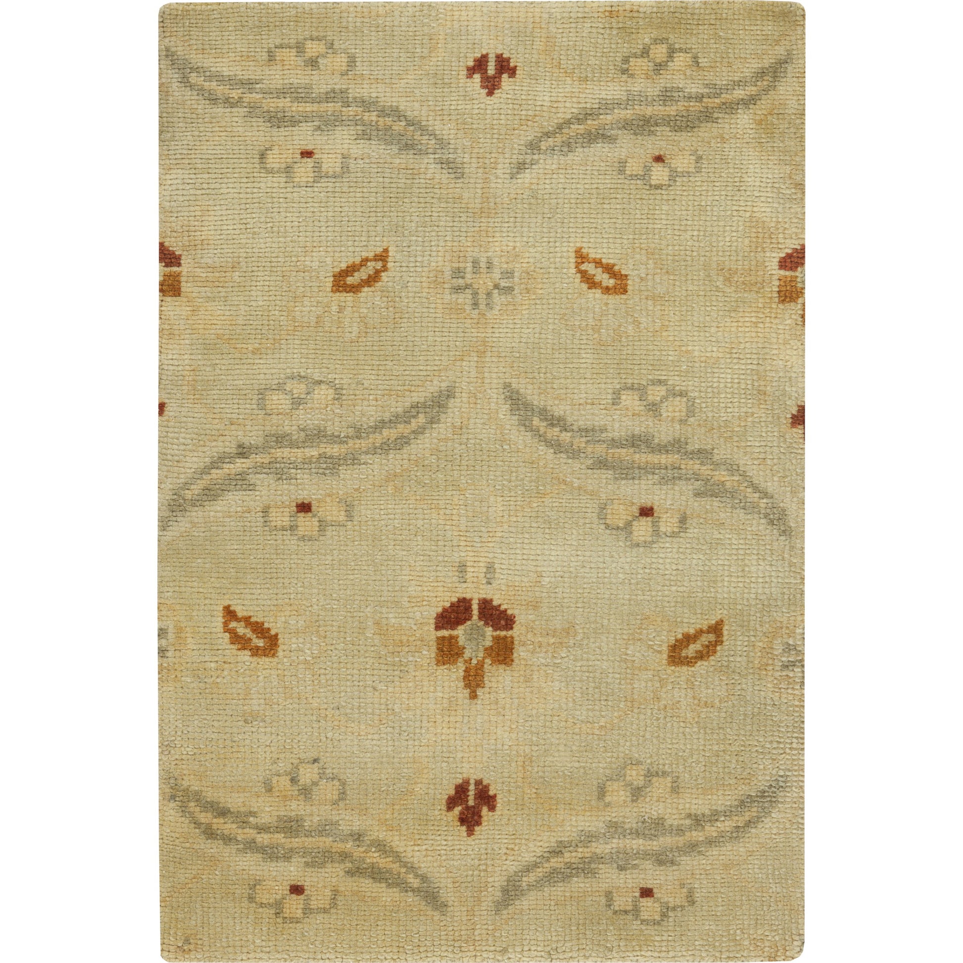 Ainsley Rug - 1677 by Surya in light olive, rust, tan, camel. Made from 100% new zealand wool in a unique style.