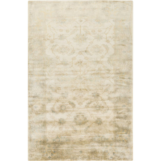 Ainsley Rug - 12634 by Surya in ice blue, light beige, wheat. Made from 100% new zealand wool in a unique style.