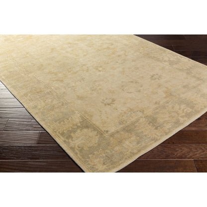 Ainsley Rug - 12634 by Surya in ice blue, light beige, wheat. Made from 100% new zealand wool in a unique style.