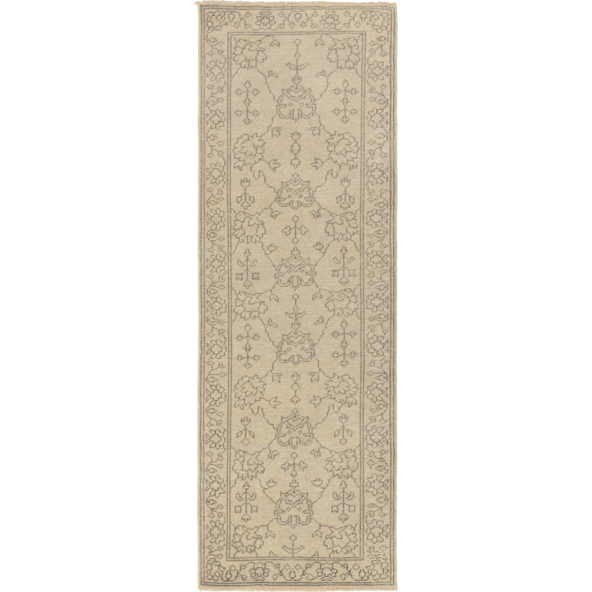 Ainsley Rug - 12726 by Surya in taupe, charcoal. Made from 100% new zealand wool in a unique style.