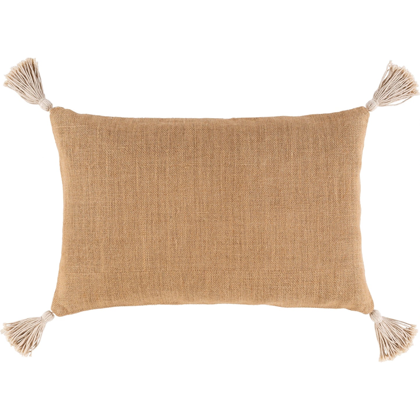 003 SI-1886129,SI-1886130 | Additional Silo | Marion Pillow - 13834 by Surya in brown, light gray. Made from 100% jute in a coastal style.