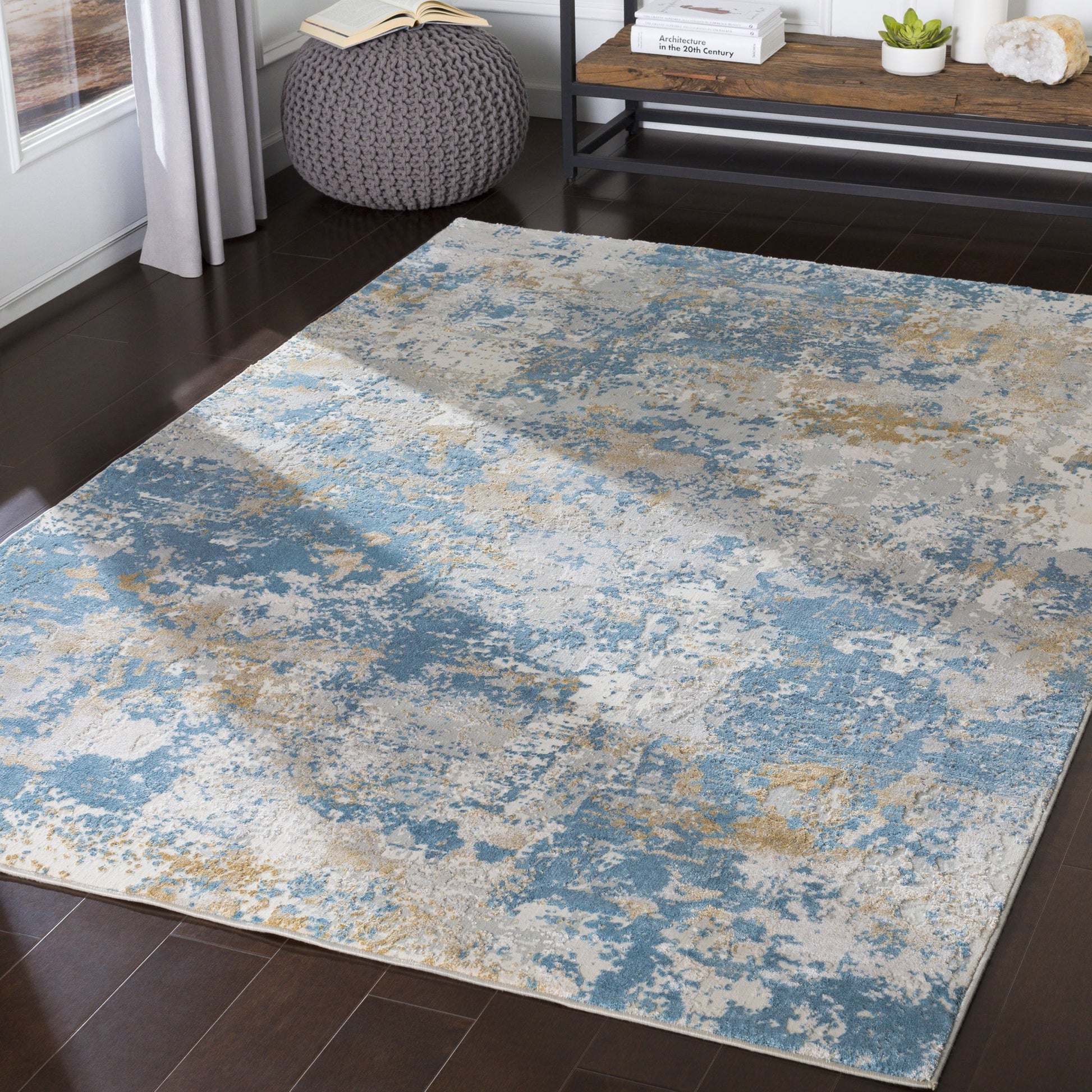 Aisha AIS-2302 Rug by Livabliss. Made from 70% viscose, 30% polyester in a unique style.