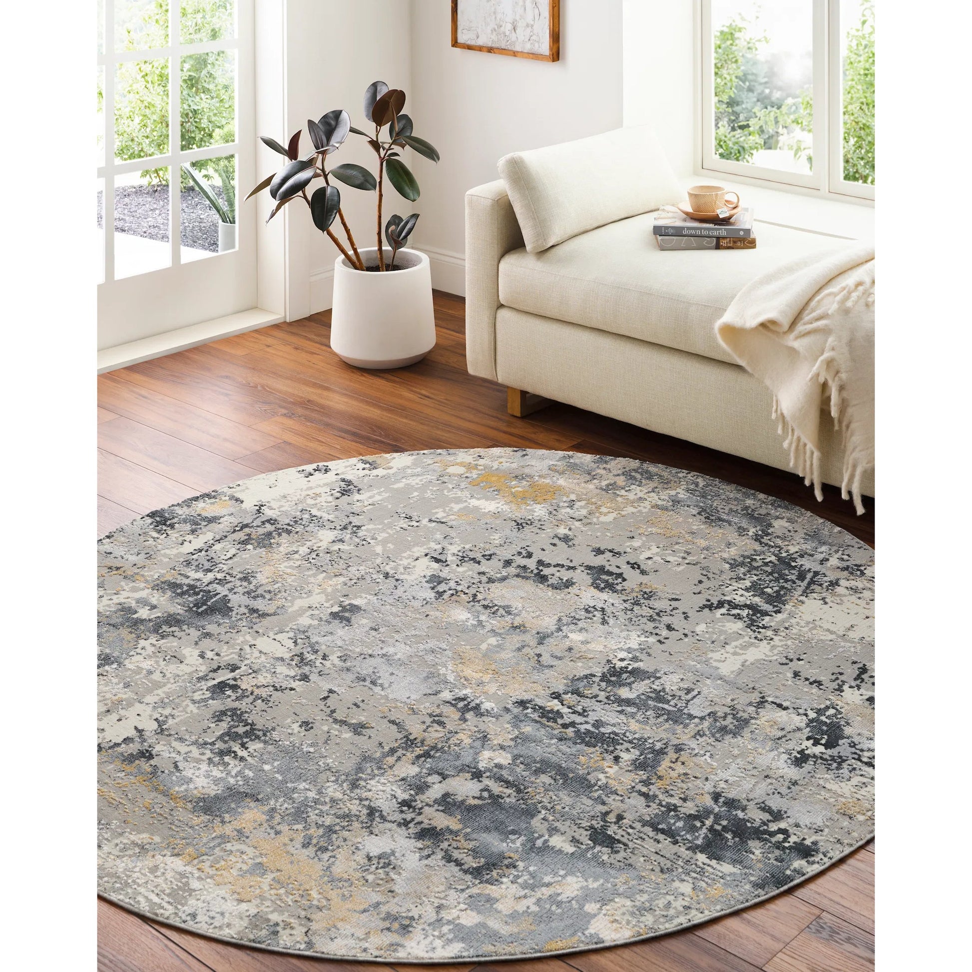 Aisha AIS-2302 Rug by Livabliss. Made from 70% viscose, 30% polyester in a unique style.