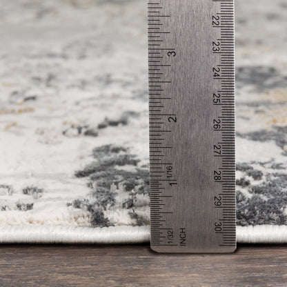 Aisha AIS-2302 Rug by Livabliss. Made from 70% viscose, 30% polyester in a unique style.