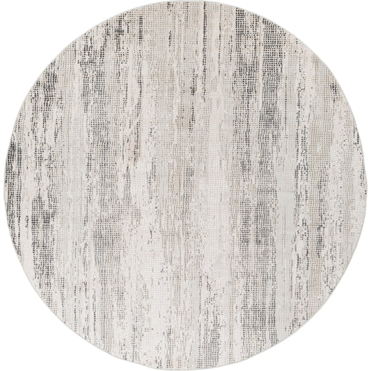 Aisha Rug - 23032 by Livabliss in gray, charcoal, light gray, off-white. Made from 70% viscose, 30% polyester in a unique style.