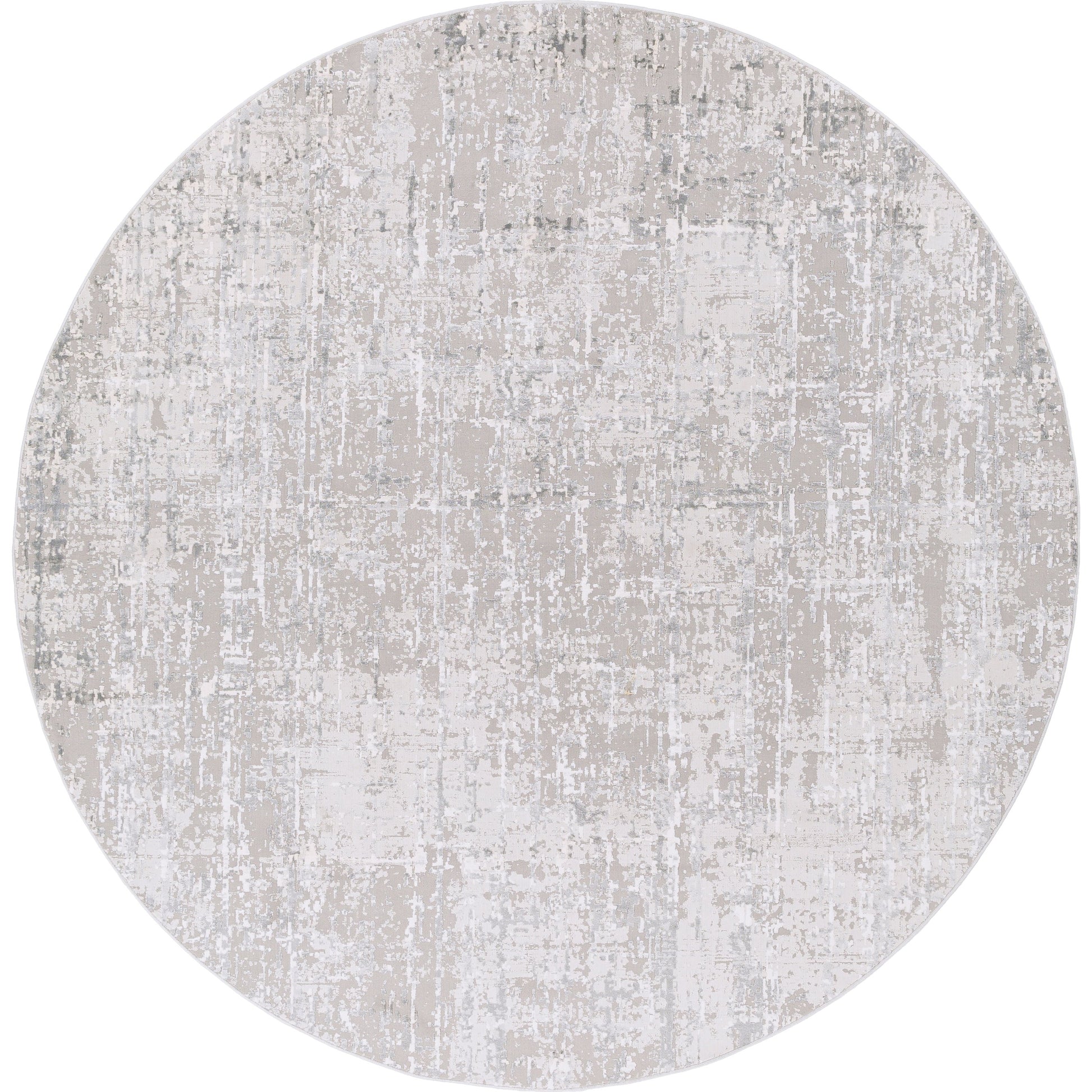 Aisha AIS-2305 Rug by Livabliss in light gray, gray, off-white. Made from 70% viscose, 30% polyester in a unique style.