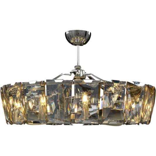 Ten-Light Fandelier by John-Richard. Made from unique in a unique style.