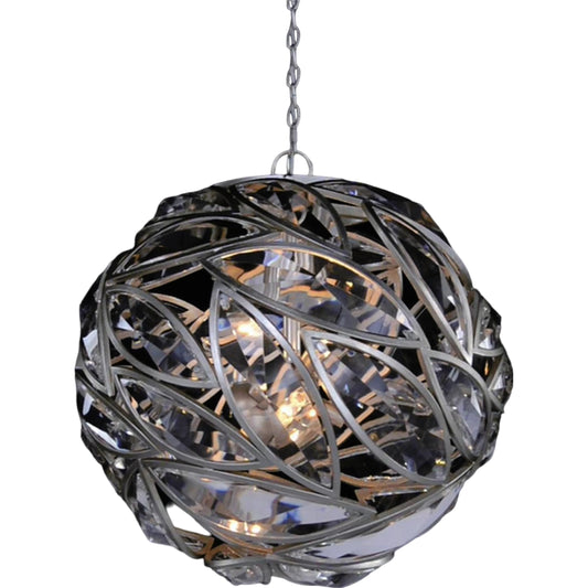 Petaline Sphere Six-Light Chandelier by John-Richard. Made from unique in a modern style.