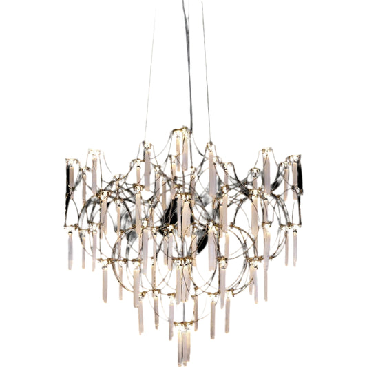 Stone Grove Chimes Chandelier by John-Richard. Made from unique in a modern style.
