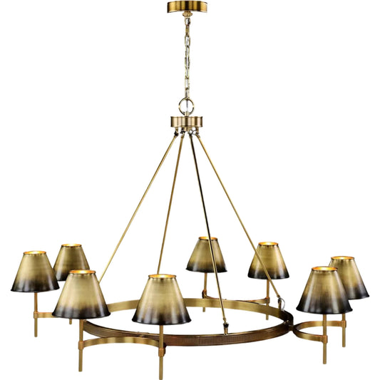 Glory Eight-Light Chandelier by John-Richard. Made from unique in a unique style.