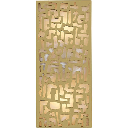 Ziggurat Wall Sconce by John-Richard. Made from unique in a unique style.