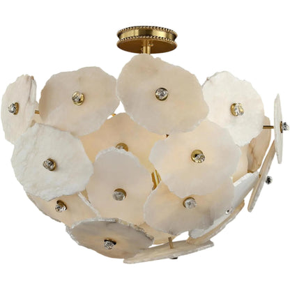 Montserrat Four-Light Flush Mount by John-Richard. Made from unique in a unique style.