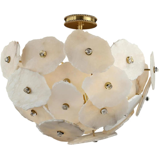 Montserrat Four-Light Flush Mount by John-Richard. Made from unique in a unique style.