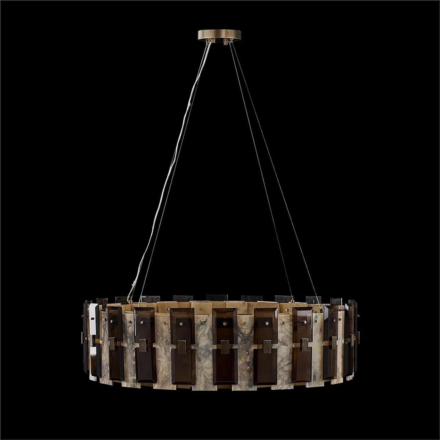 001 SI-2629616 | Unknown | Tamboril Twenty-Two-Light Chandelier by John-Richard. Made from unique in a unique style.
