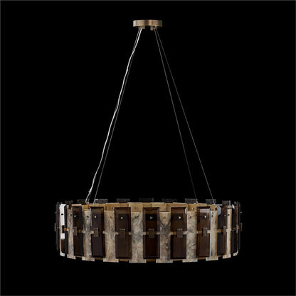Tamboril Twenty-Two-Light Chandelier by John-Richard. Made from unique in a unique style.