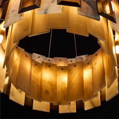 Tamboril Thirty-Eight-Light Two-Tier Chandelier by John-Richard. Made from unique in a unique style.