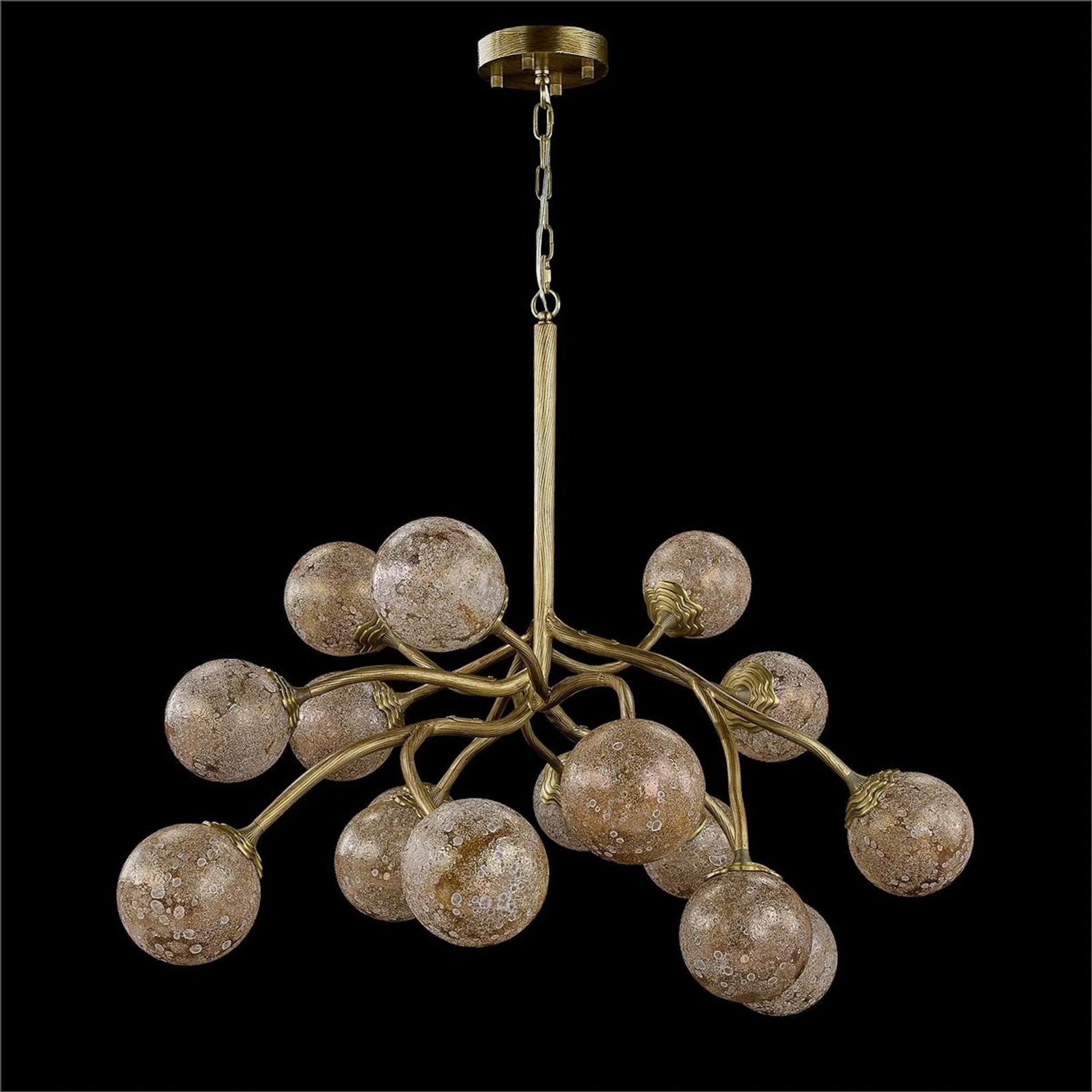 Melia Sixteen-Light Chandelier by John-Richard. Made from unique in a unique style.