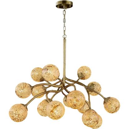 Melia Sixteen-Light Chandelier by John-Richard. Made from unique in a unique style.