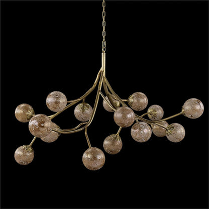 Melia Sixteen-Light Horizontal Chandelier by John-Richard. Made from unique in a unique style.