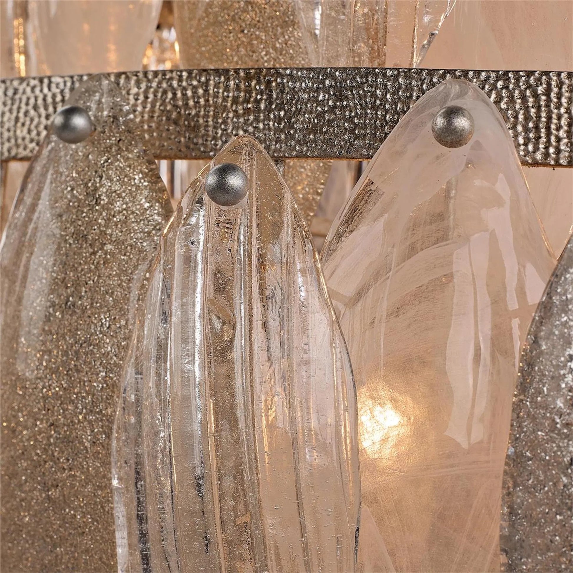 Aria Seven-Tier Thirty-Three-Light Chandelier by John-Richard. Made from unique in a unique style.