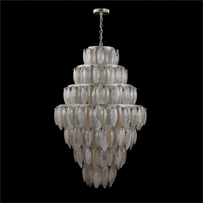 Aria Seven-Tier Thirty-Three-Light Chandelier by John-Richard. Made from unique in a unique style.