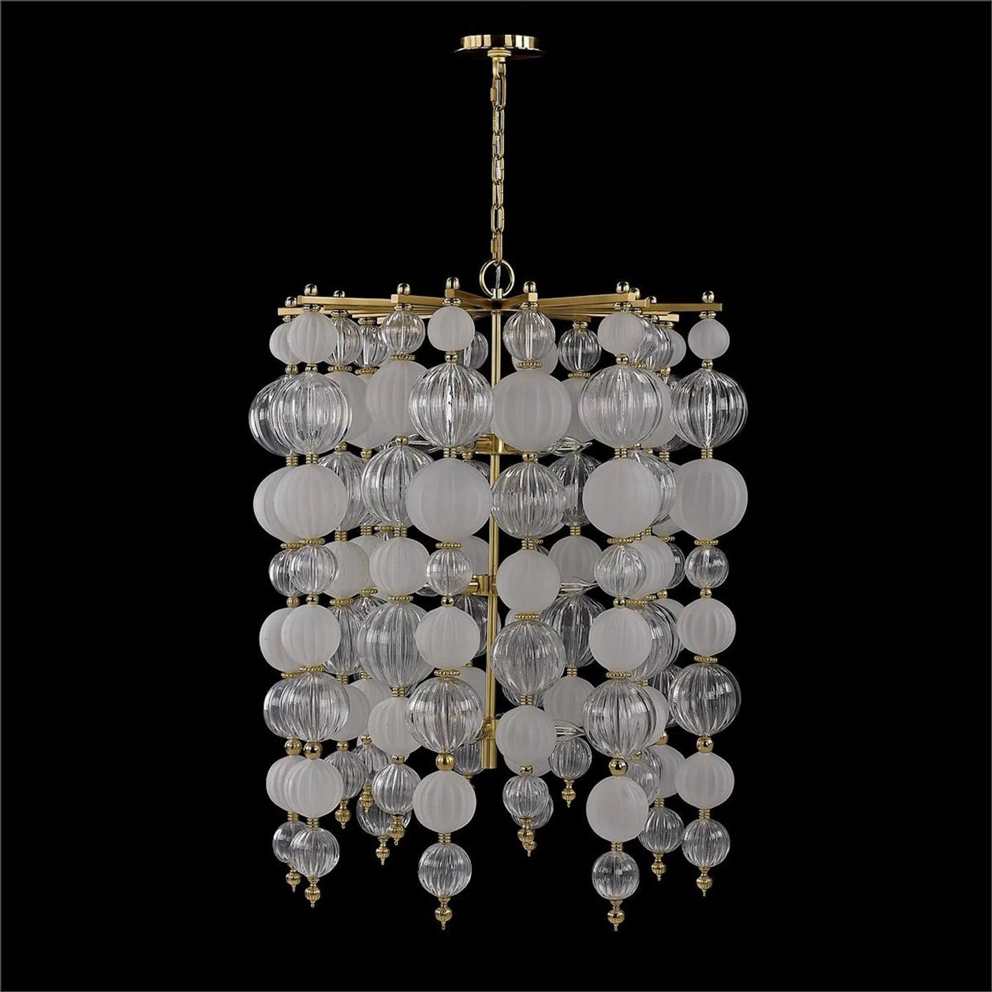 001 SI-2629127 | Unknown | Bijoux Fifteen-Light Chandelier by John-Richard. Made from unique in a unique style.