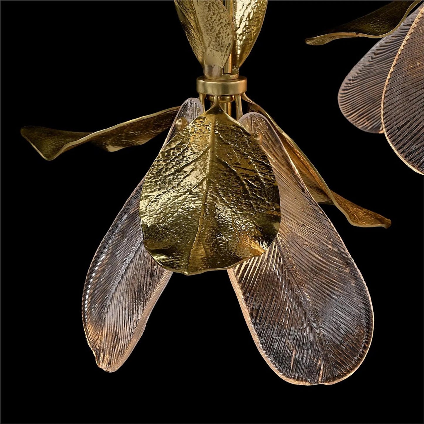 002 SI-2629216 | Unknown | Dryad Five-Light Horizontal Chandelier by John-Richard. Made from unique in a unique style.