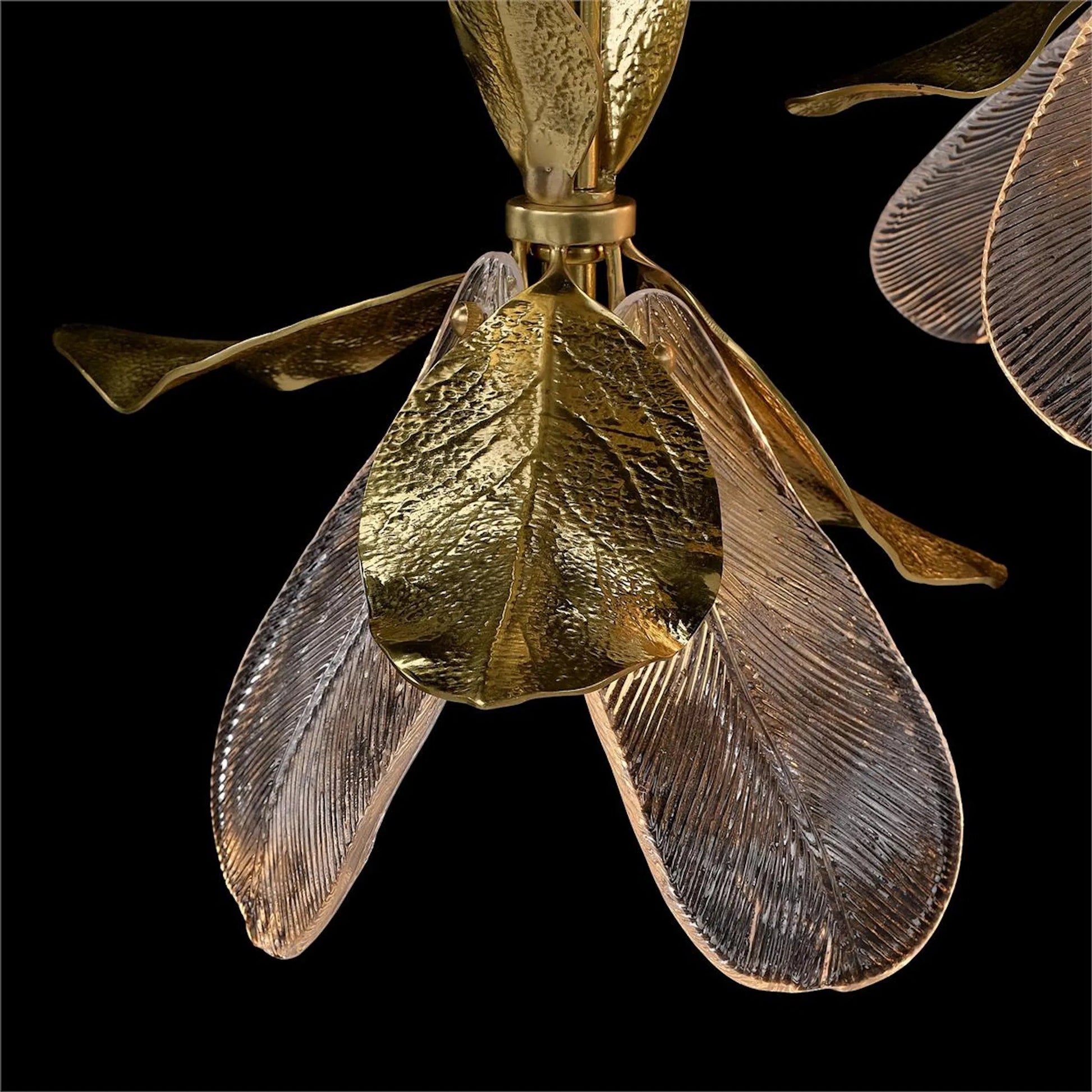 Dryad Five-Light Horizontal Chandelier by John-Richard. Made from unique in a unique style.