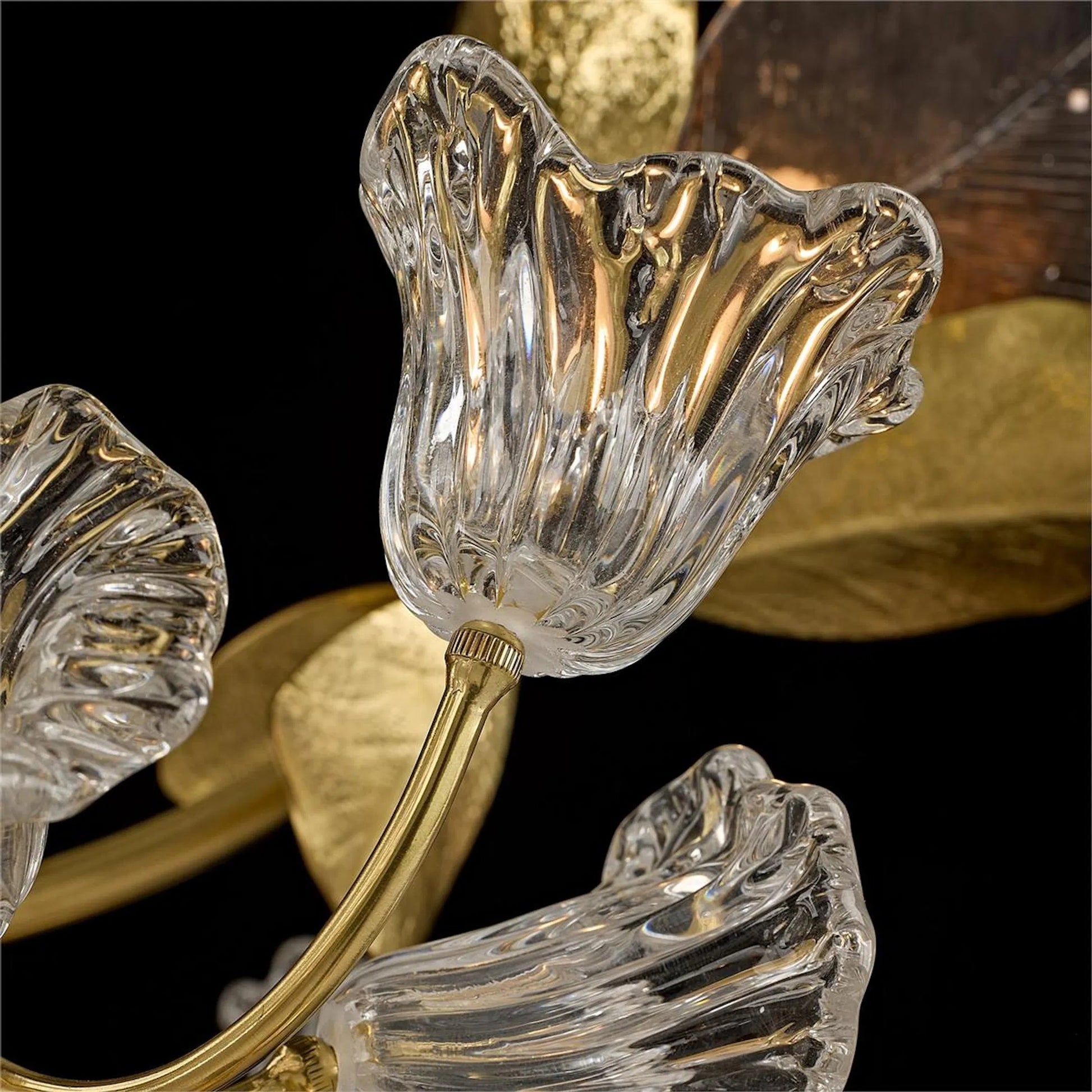 Dryad Twelve-Light Chandelier by John-Richard. Made from unique in a unique style.