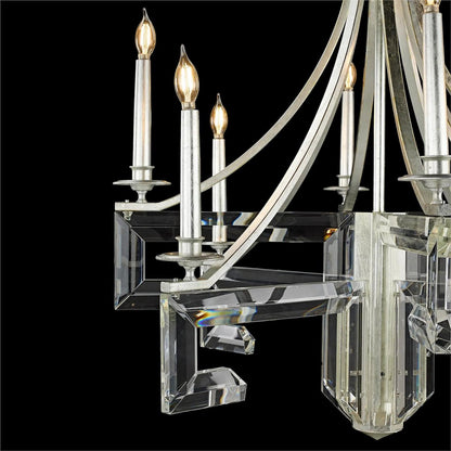 Lucan Eight-Light Chandelier by John-Richard. Made from unique in a unique style.