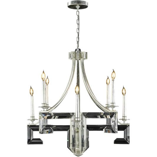 Lucan Eight-Light Chandelier by John-Richard. Made from unique in a unique style.