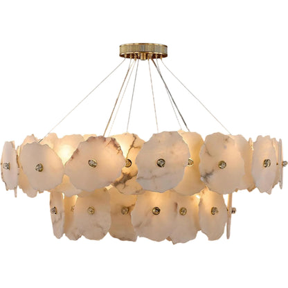 Montserrat Two-Tier Twenty-Four-Light Chandelier by John-Richard. Made from unique in a unique style.