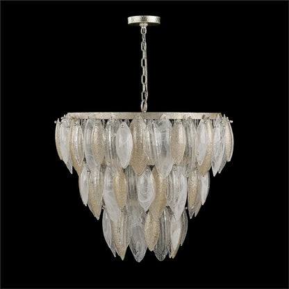 Aria Twelve-Light Chandelier by John-Richard. Made from unique in a unique style.