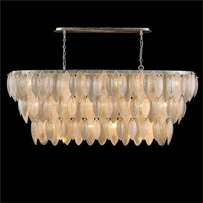 Aria Twenty-Two-Light Horizontal Chandelier by John-Richard. Made from unique in a unique style.